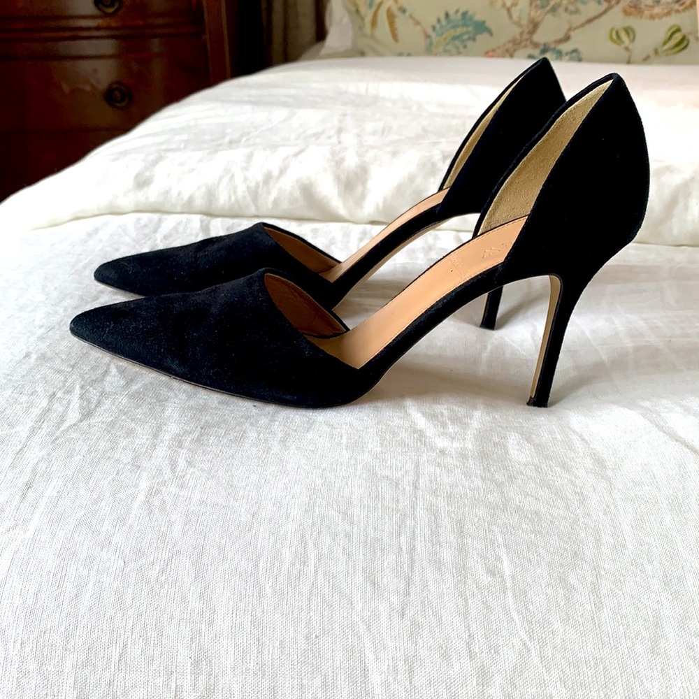 two inch black heels